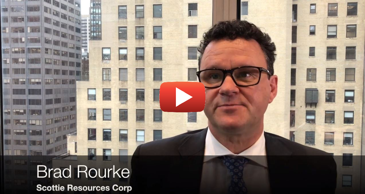 Interview: Brad Rourke, CEO Scottie Resources - 121 Mining Investment New York Autumn 2019