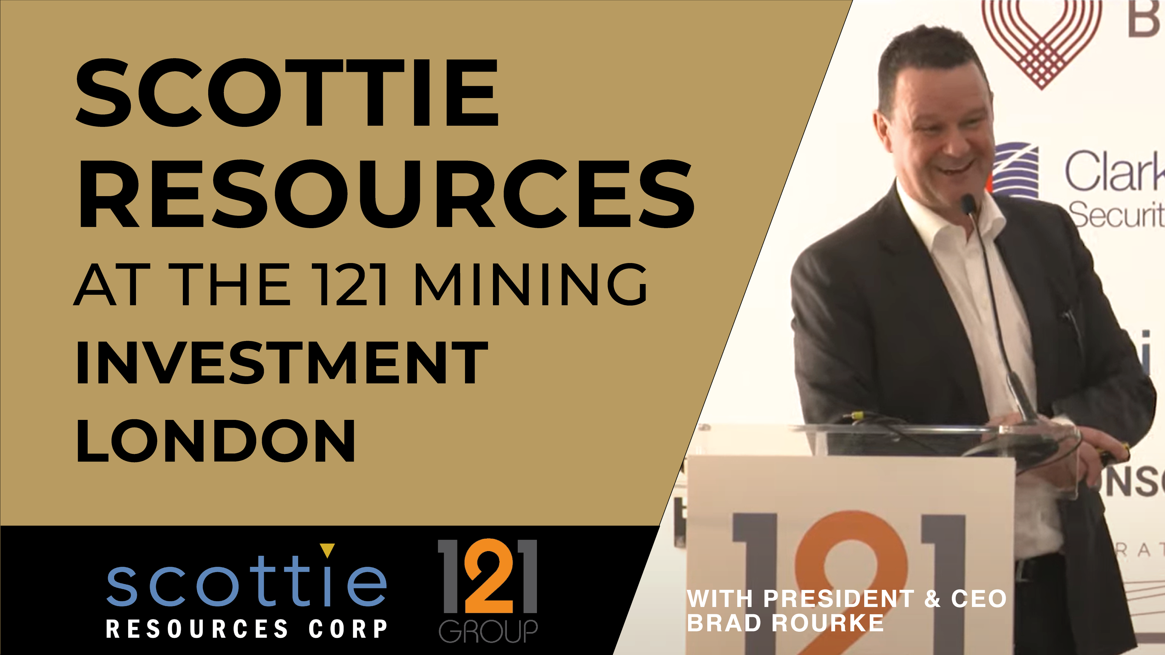 Scottie Resources Presents at 121 Mining Investment London, November 2021