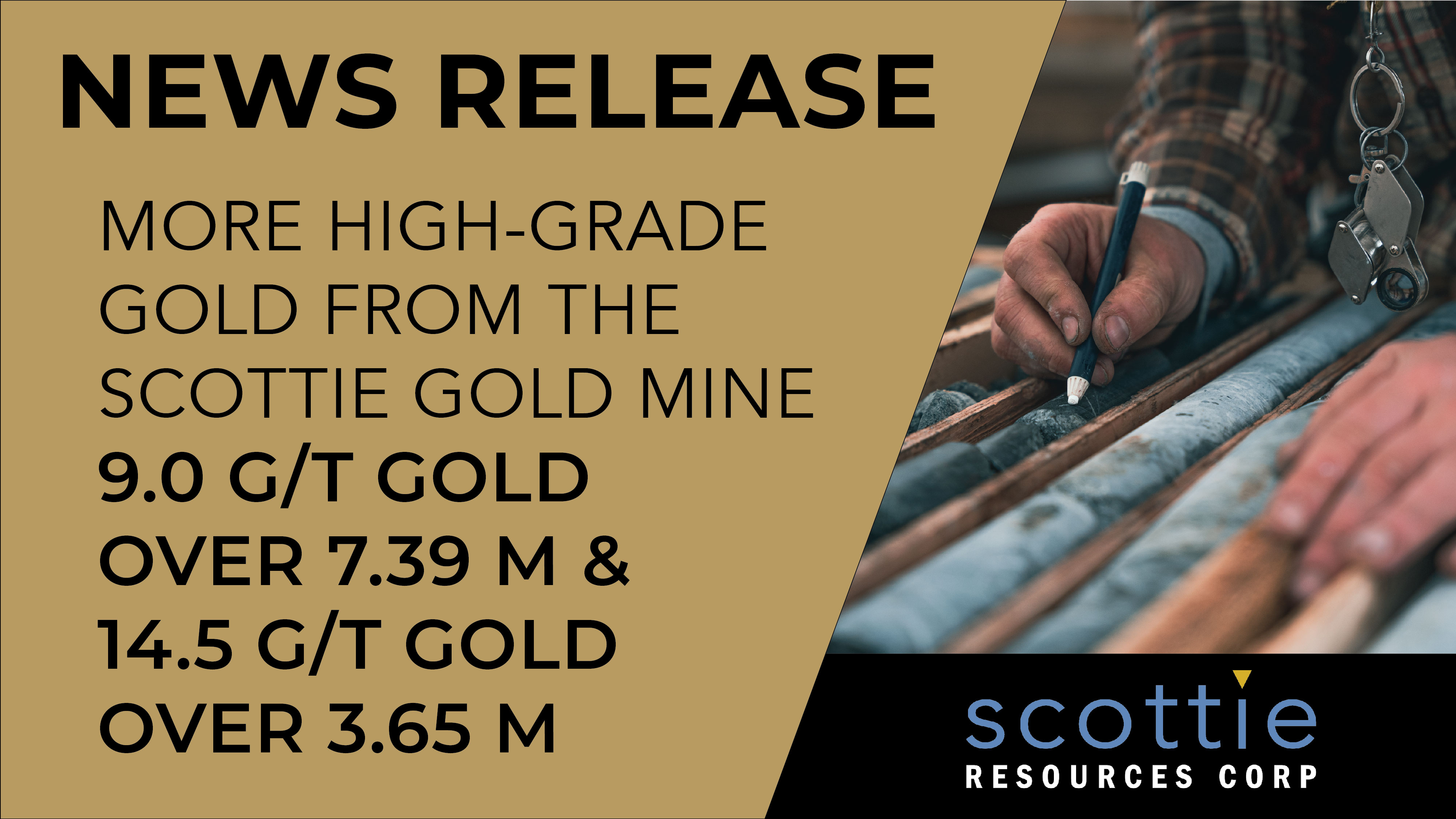 News Release | Scottie Gold Mine | 2022/02/22