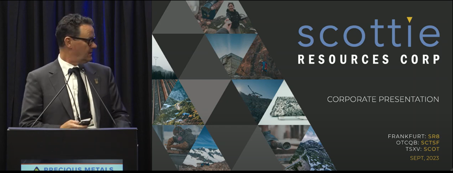 Precious Metals Summit 2023: Scottie Resources Presents | Sept. 2023