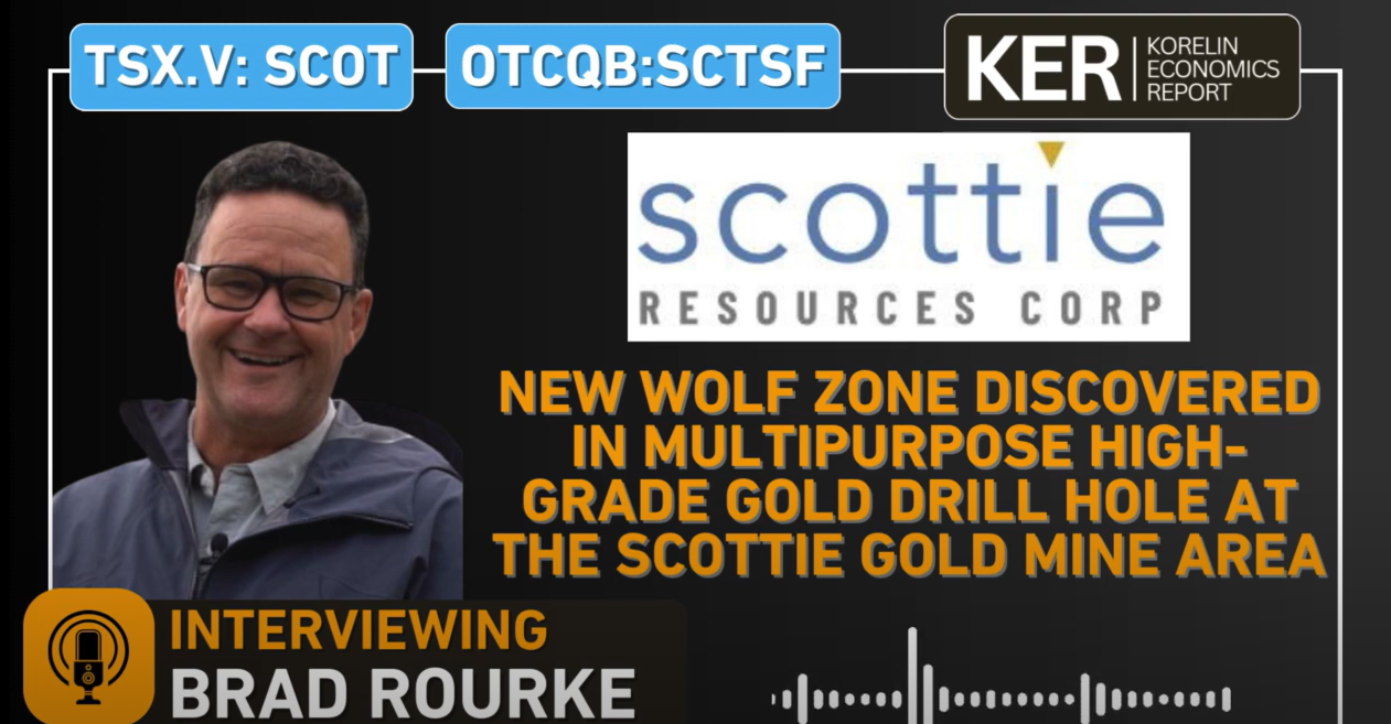 Scottie Resources – New Wolf Zone Discovered In High-Grade Gold Drill Hole At The Scottie Gold Mine